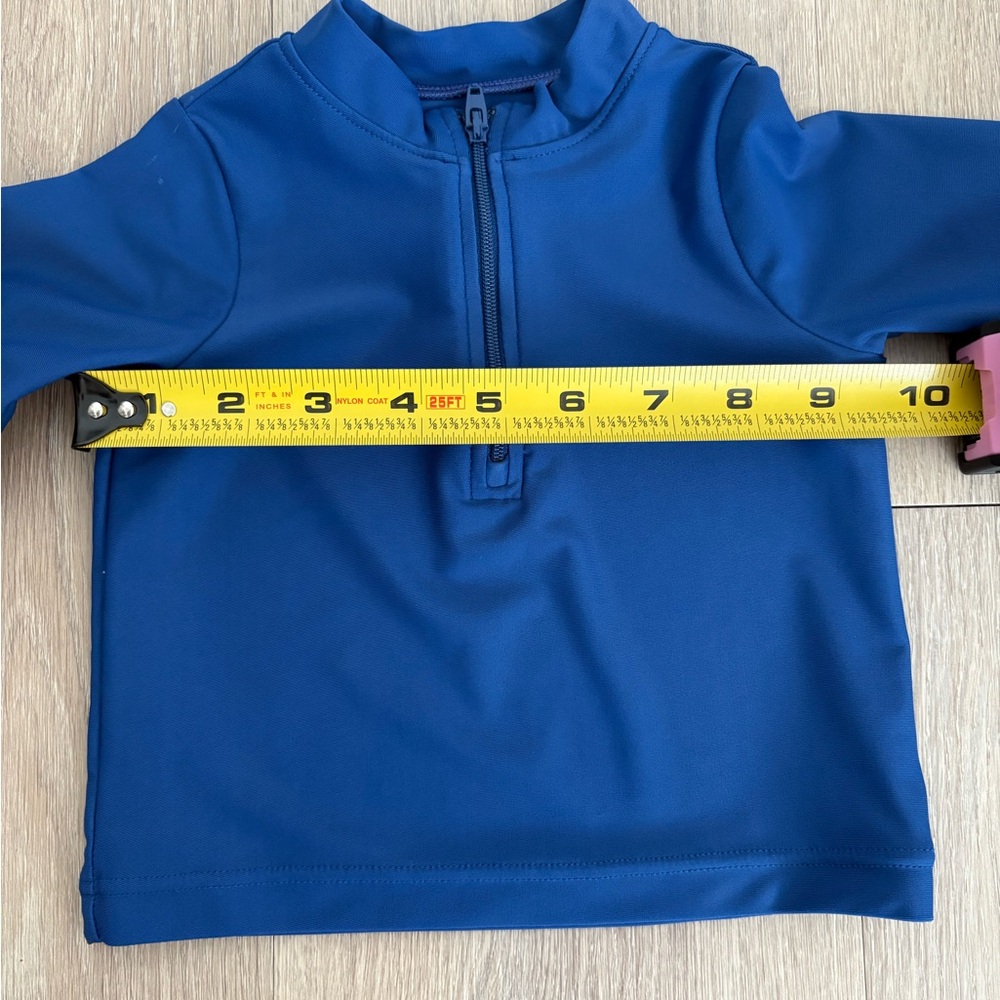 Primary Baby Kids Swim Top Rash Guard 0-3 Months Blue Swim Pool Summer UPF 50+ - Picture 9 of 11